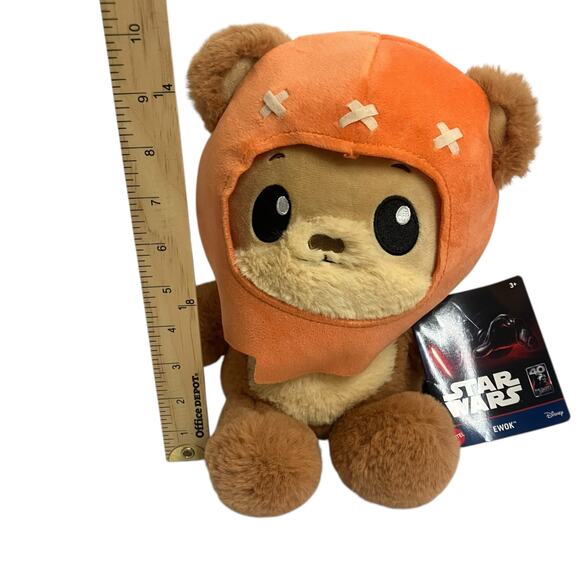 THE EWOK STAR WARS Plush Stuffed (Animal w/ Hood, 10") Mattel NEW WITH TAGS - Picture 5 of 5